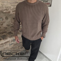 MAGLIONE GIROCOLLO BRAUN CHOCO 1766
