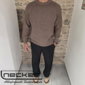 MAGLIONE GIROCOLLO BRAUN CHOCO 1766