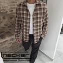 CAMICIA FLANELLA RODEO 0021 MARRONE