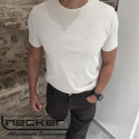 T-SHIRT SLIM RICAMATA BEIGE