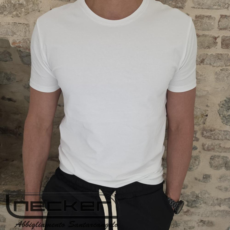T-SHIRT PIMA COTTON 3457 WHITE