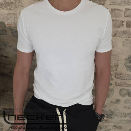 T-SHIRT PIMA COTTON 3457 WHITE