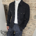 OVERSHIRT JEANS 23801 NERO