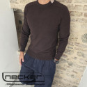 MAGLIA GIROCOLLO MORO 25 MG 708