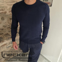 MAGLIA GIROCOLLO NAVY 32MG 200