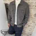 OVERSHIRT JACKET FLA1011 700 BROWN