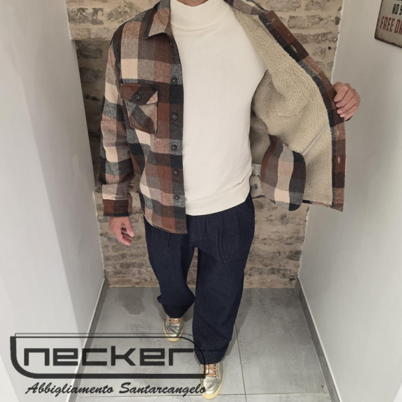 OVERSHIRT JACKET FLA1014 441 RUST