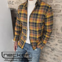 CAMICIA FLA1006 402 OCHRE