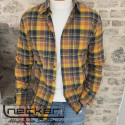 CAMICIA FLA1006 402 OCHRE