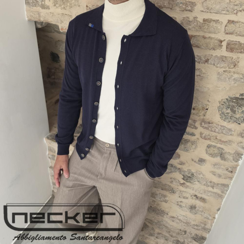 CARDIGAN NAVY QMG 805 DV VAR 12