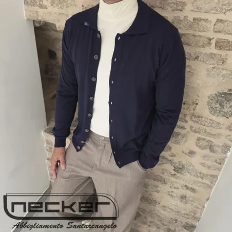 CARDIGAN NAVY QMG 805 DV VAR 12