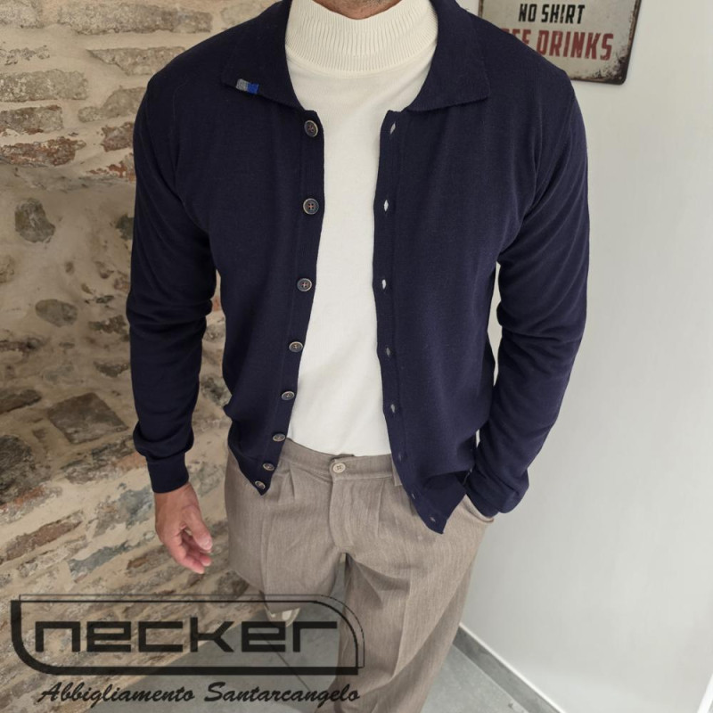 CARDIGAN NAVY QMG 805 DV VAR 12