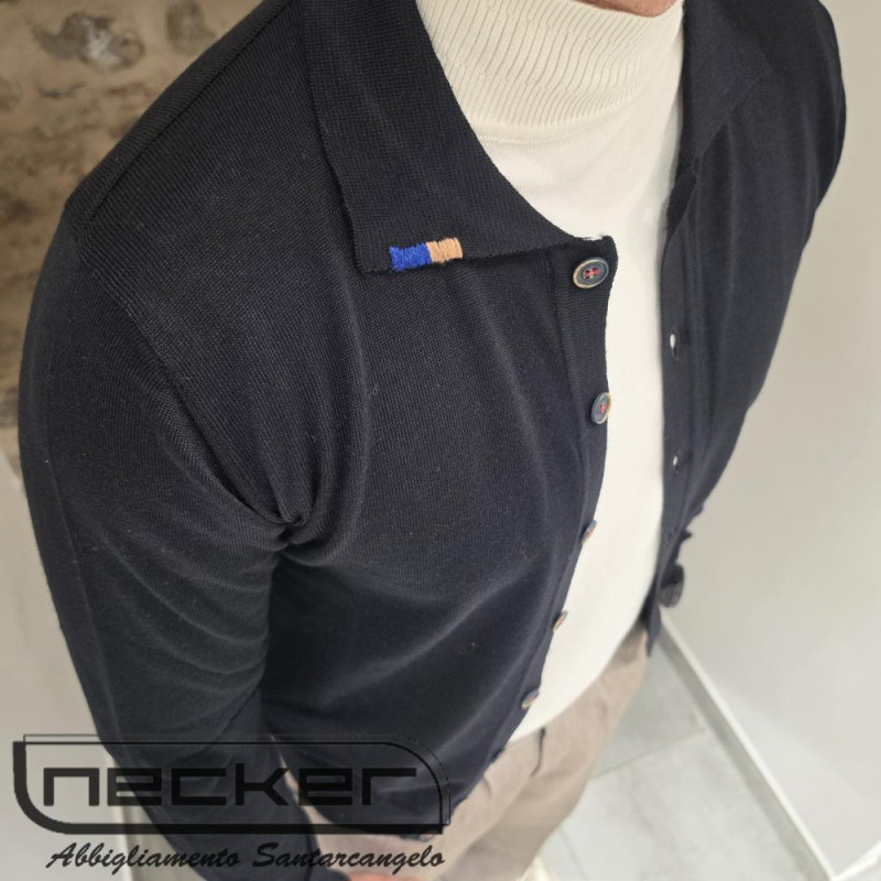 CARDIGAN NERO QMG 805 DV VAR 8