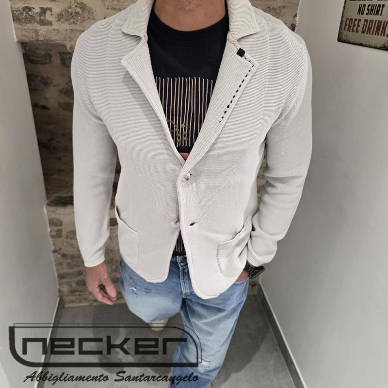 GIACCA MAGLIA 0011 PERLA