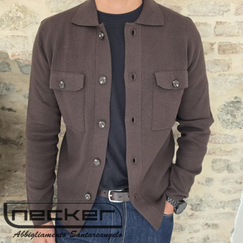 CARDIGAN MORO 4523