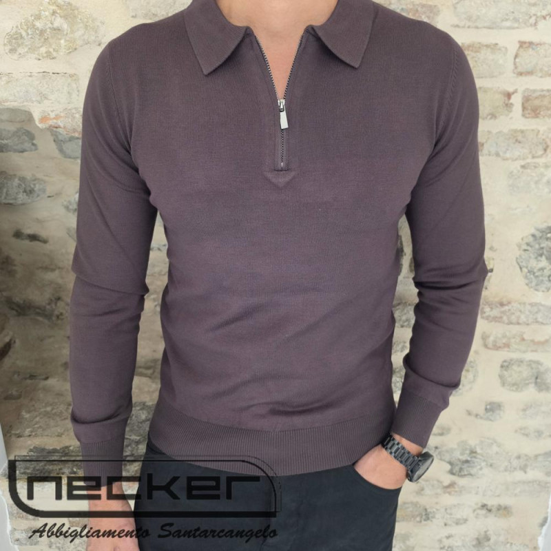 POLO HALF-ZIP MORO NNB19