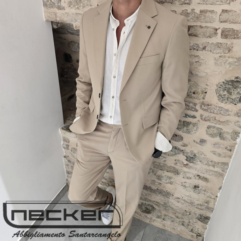 GIACCA ABITO 0024 CAMMELLO