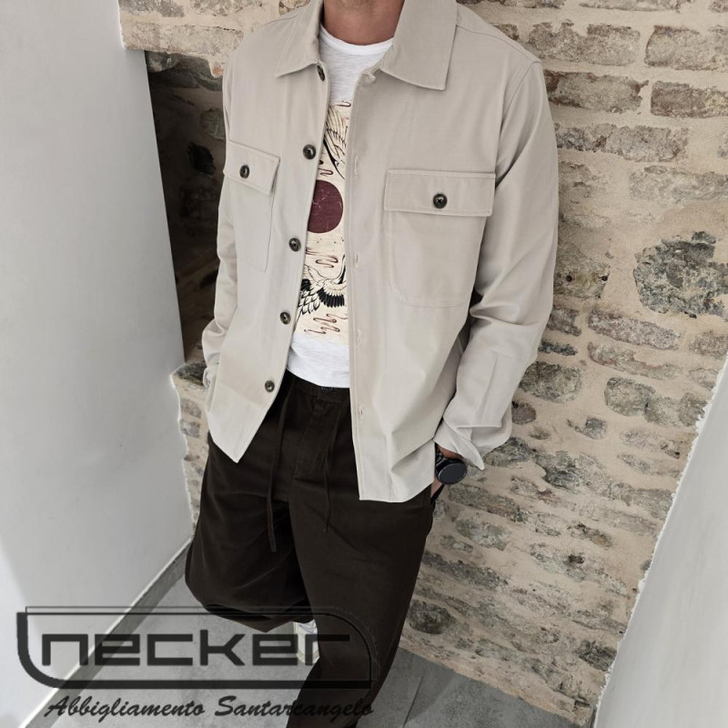 OVERSHIRT LORENT 9821 BEIGE