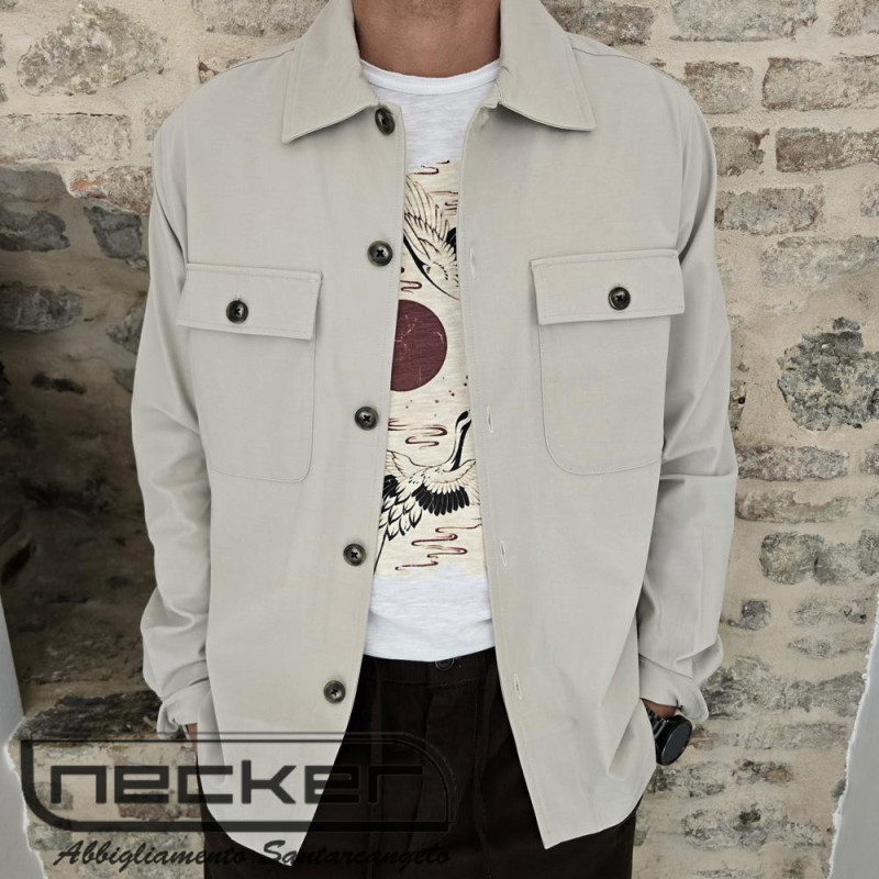 OVERSHIRT LORENT 9821 BEIGE