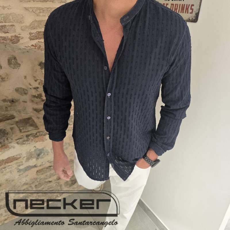 CAMICIA BLU 291 COL 15